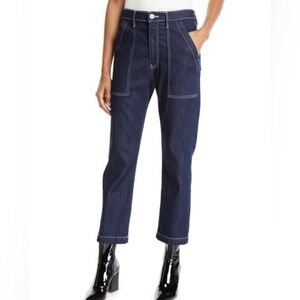 Anthropologie 3X1 tapered high rise chino pants